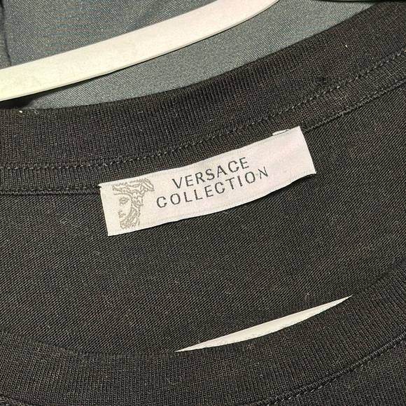 Men’s Versace T- Shirt Authentic Certilogo Tag Like New - Picture 4 of 5